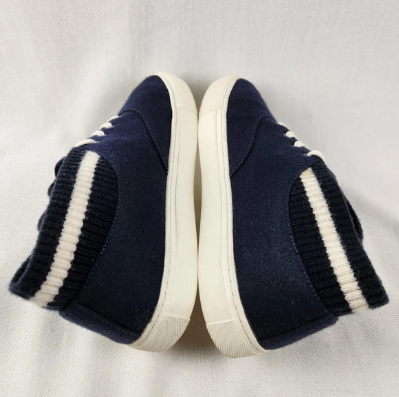 Tory Sport All Love Lace Up Navy Blue Sneakers - Picture 7 of 13
